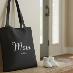 Tote Bag Cadeau pour maman établie nouvelle maman