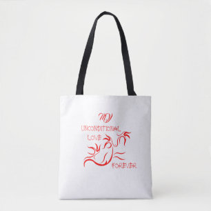 TOTE BAG CADEAU POUR MAMAN, SOEUR, FILLE, AMIE, PETITE AMIE