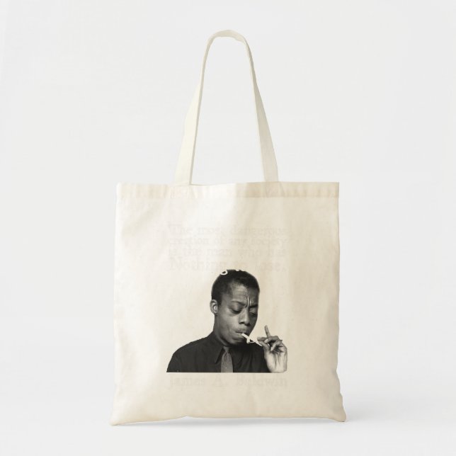 Tote Bag Cadeau surprise James Baldwin Halloween Holiday (Devant)
