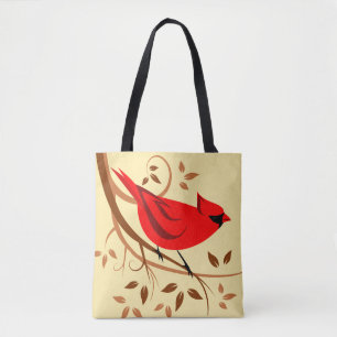 Tote Bag Cadeaux cardinaux rouges élégants