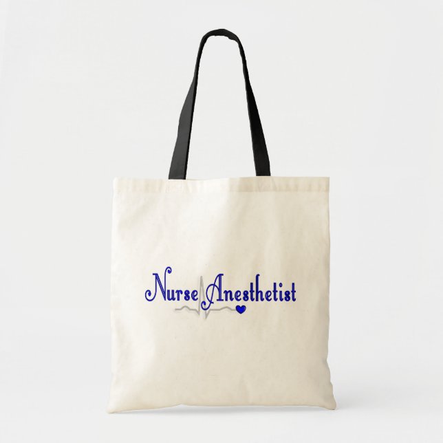 Tote Bag Cadeaux d'anesthésiste d'infirmière (Devant)