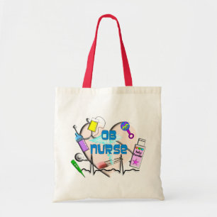 Tote Bag Cadeaux d'art d'infirmière d'OB