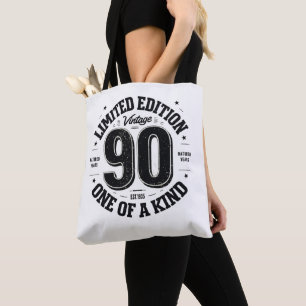 Tote Bag Cadeaux de 90 ans Vintage 1935 Edition Limitée