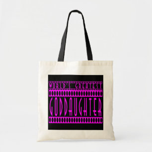 Tote Bag Cadeaux de filleules : La plus grande filleule du
