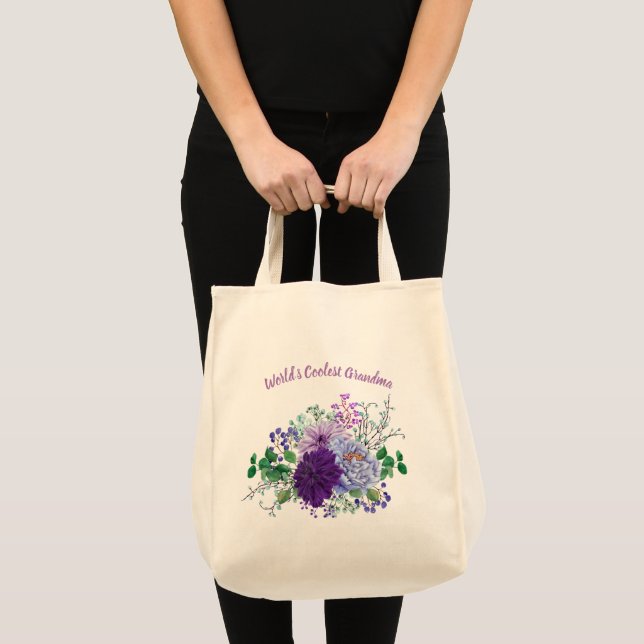Tote Bag Cadeaux de grand-mère les plus froids du monde Per (Devant (produit))