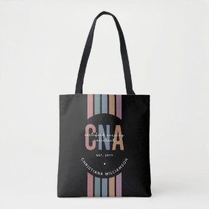 Tote Bag Cadeaux de l'adjoint infirmier certifié rétro de l
