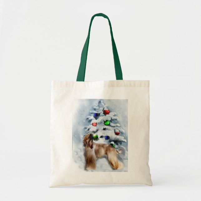 Tote Bag Cadeaux de Noël de Hound Afghanistan (Devant)