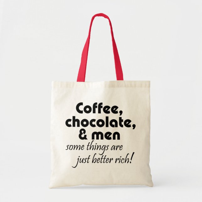 Tote Bag Cadeaux de plaisanterie du café à achats des (Devant)