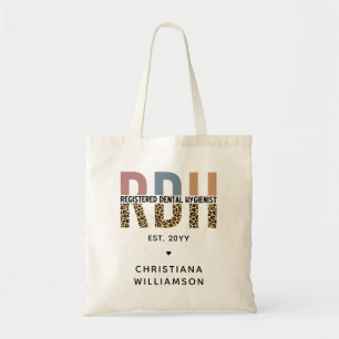 Tote Bag Cadeaux d'hygiéniste dentaire enregistrés sur mesu