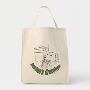 Tote Bag Cadeaux drôles de Noël pour les amoureux de chiens