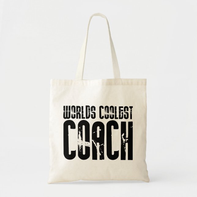 Tote Bag Cadeaux frais pour des entraîneurs : L'entraîneur (Devant)
