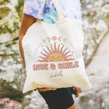 Cadeaux Personnalisés Boho Rise And Smile
