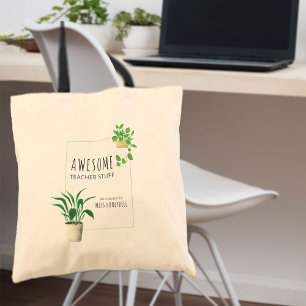 Tote Bag Cadeaux Personnalisés pour Enseignants Formidables