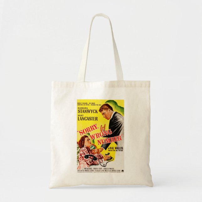 Tote Bag Cadeaux Pour Femmes Barbara Actrice Stanwyck Graph (Devant)