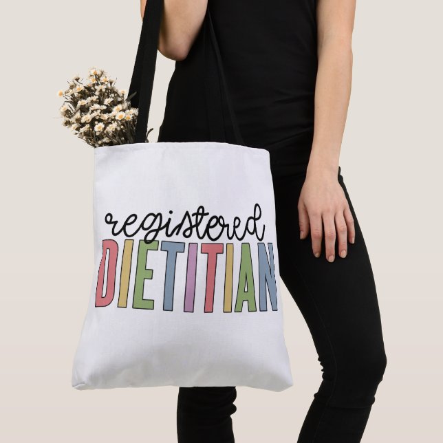 Tote Bag Cadeaux RD multicolores enregistrés (De près)