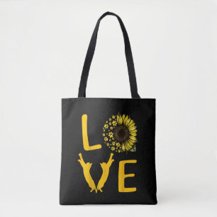 Tote Bag Cadeaux Tournesol Chat Pour Amoureux de les chats,