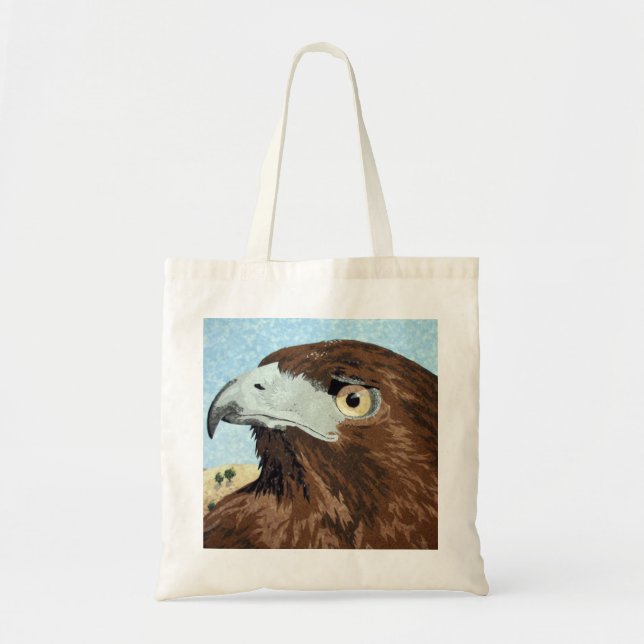 Tote Bag Cadir - Buse à queue rouge (Devant)