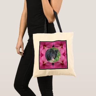 Tote Bag Cadre de fleurs Hibiscus Créez votre propre animal