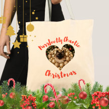 Cadre photo de Noël personnalisé en forme de cœur 