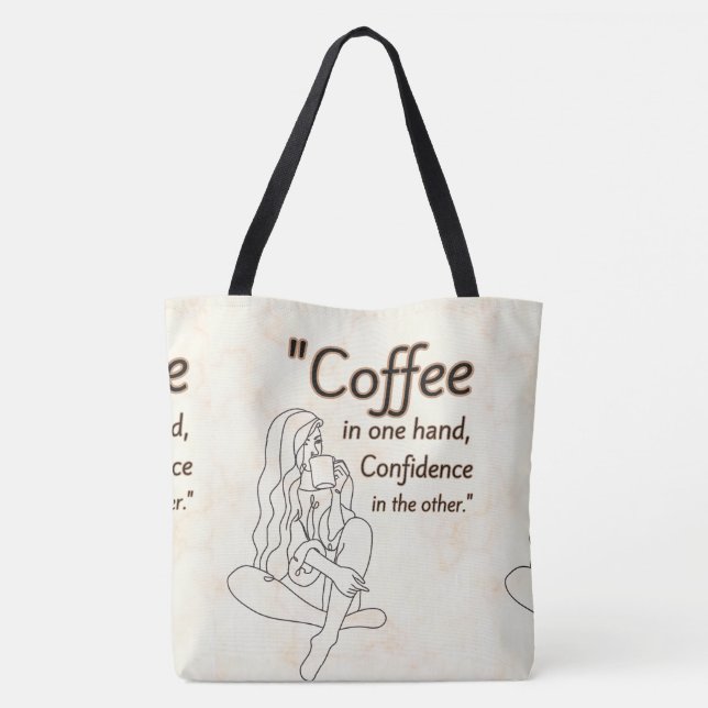 TOTE BAG CAFÉ (Dos)