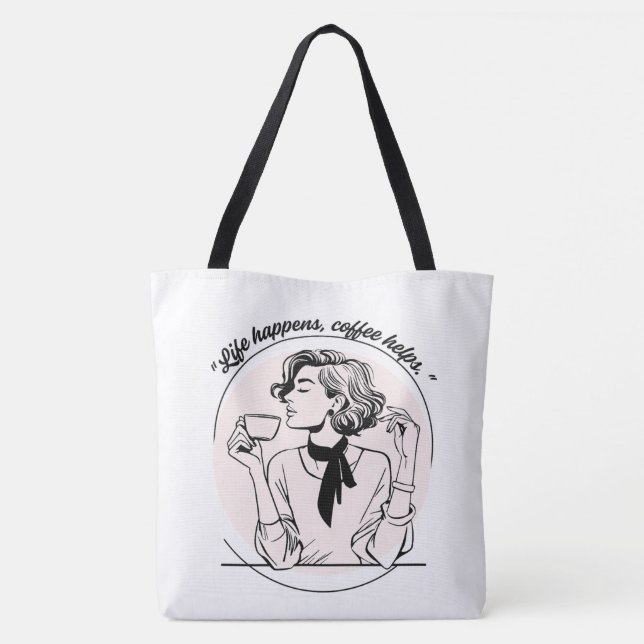 TOTE BAG CAFÉ (Dos)