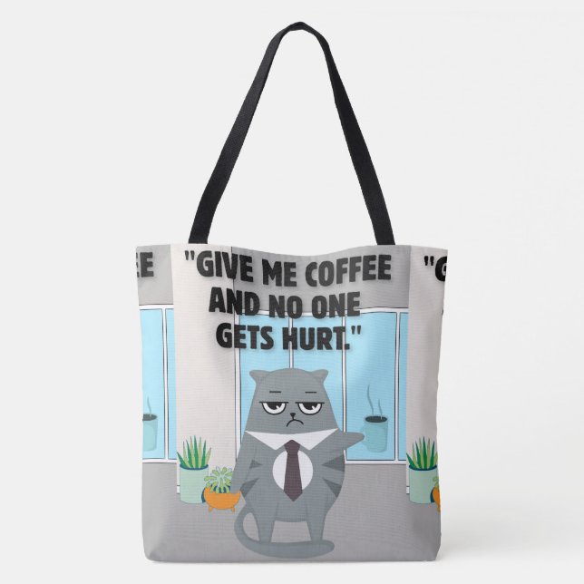 TOTE BAG CAFÉ (Dos)