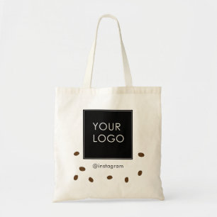 Tote Bag Café Boutique Kafeteria Business Logo Budget