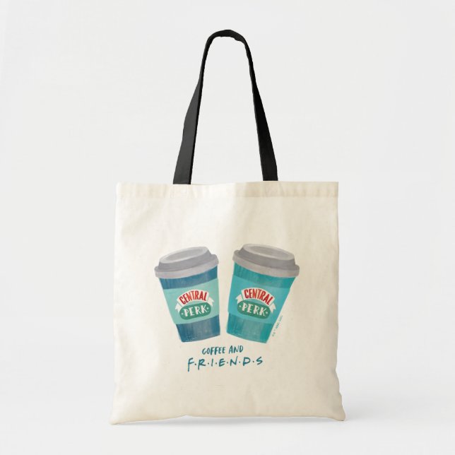 Tote Bag Café et amis™ (Devant)