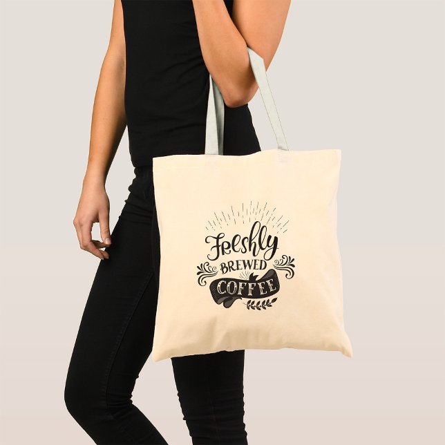 Tote Bag Café fraîchement moulu (Créateur téléchargé)