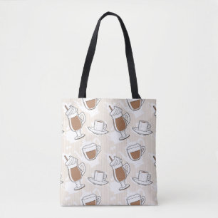 Tote Bag Café, motif doux