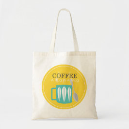 Tote Bag Café - Un câlin dans une boug