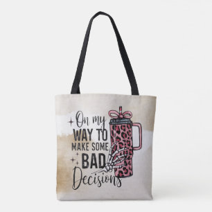 Tote Bag Caféine et os Fourre-tout