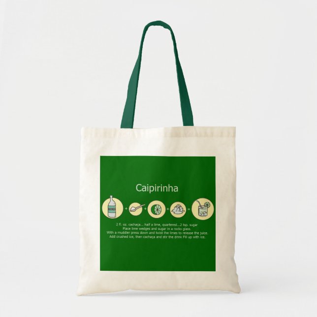 Tote Bag Caipirinha, boisson brésilienne (Devant)