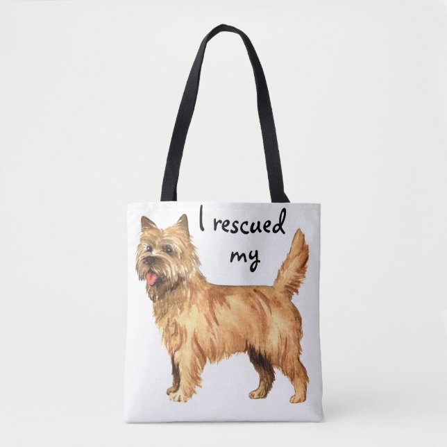 Tote Bag Cairn Terrier de délivrance (Devant)