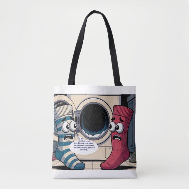 Tote Bag calcetines asustados (Devant)