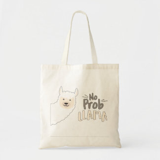 Tote Bag Calembour de lama, aucun calembour de Problema,