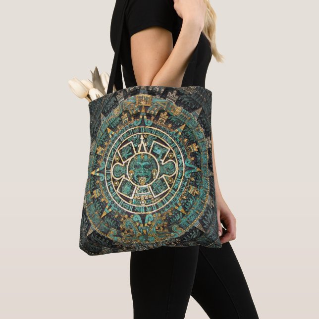 Tote Bag Calendrier maya (De près)