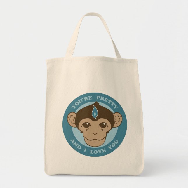 Tote Bag Calice d'esprit de singe (Devant)