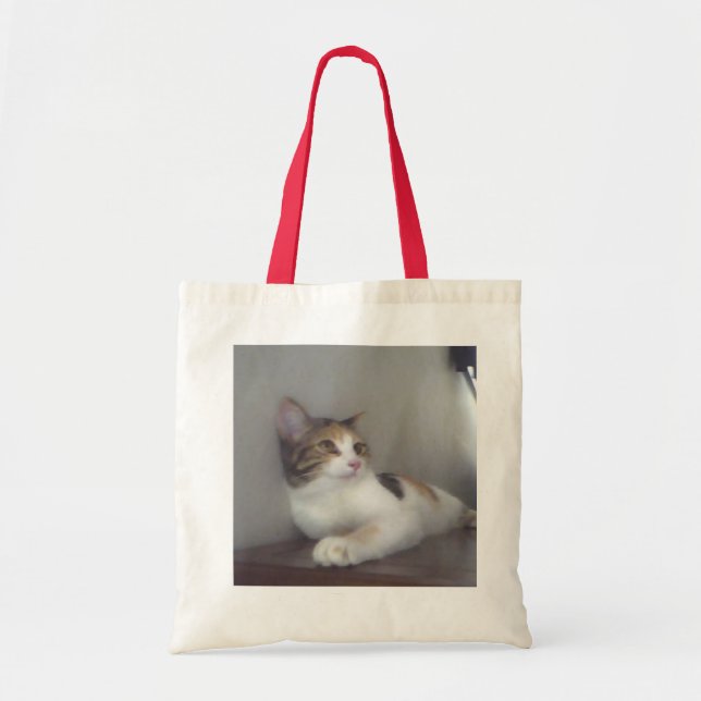 Tote Bag Calicot Kitty (Devant)