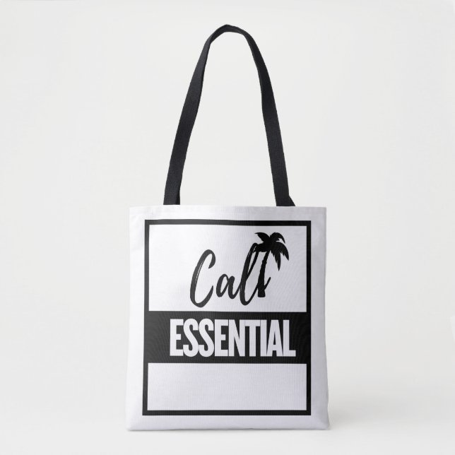 Tote Bag California lifestyle essential (Devant)