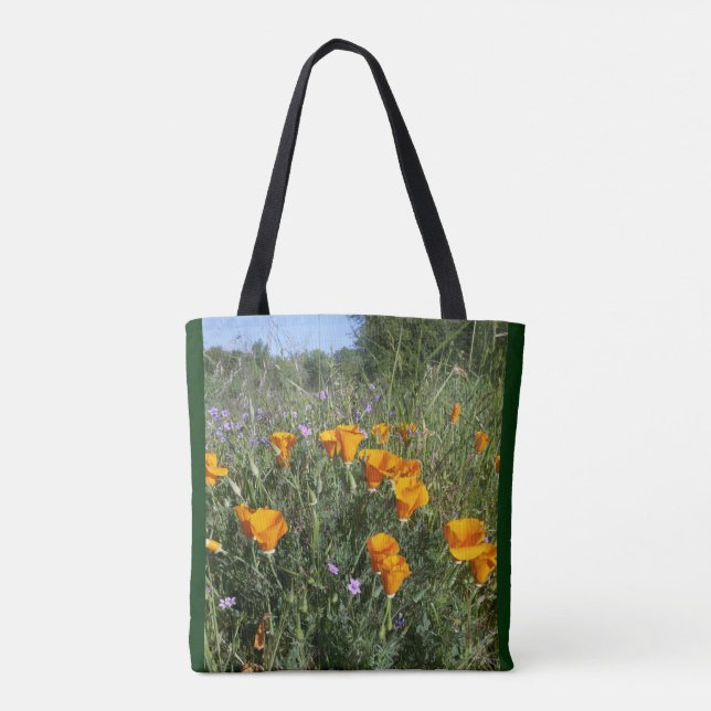 Tote Bag California Poppy Fourre-tout (Dos)