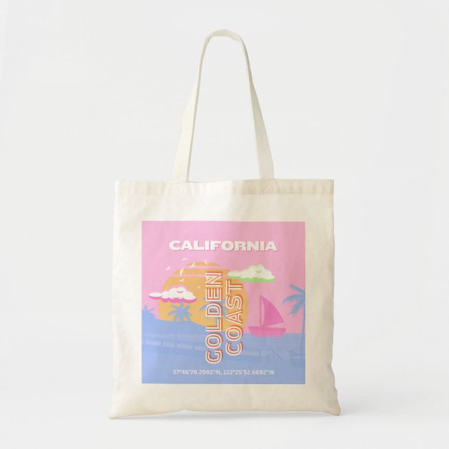 Tote Bag Californie, Art de voyage, Prépa (Devant)
