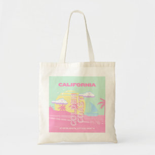 Tote Bag Californie, Plage, Art de voyage, Prépa