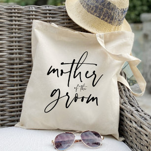 Tote Bag Calligraphie cadeau de mariage chic pour la mère d