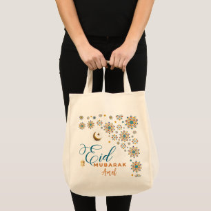Tote Bag Calligraphie de l'Aïd Moubarak Célébration musulma