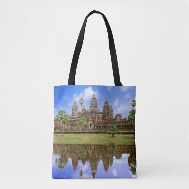 Tote Bag Cambodge, Kampuchea, temple d'Angkor Vat (Devant)