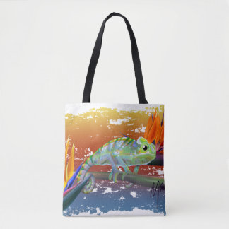 Tote Bag Caméléon