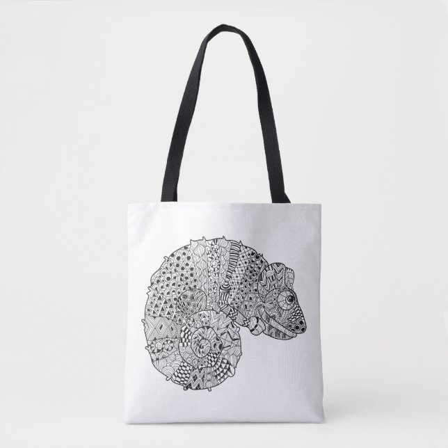 Tote Bag Caméléon inspiré 4 (Devant)