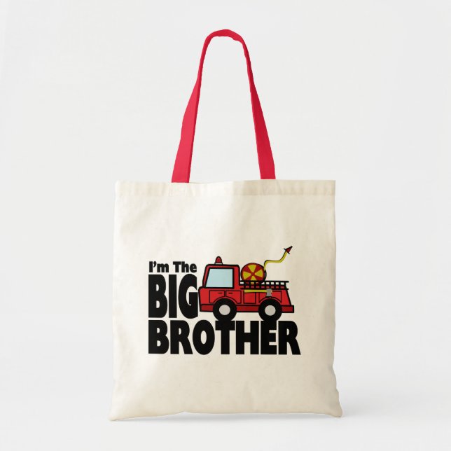 Tote Bag Camion d'incendie Big Brother (Devant)