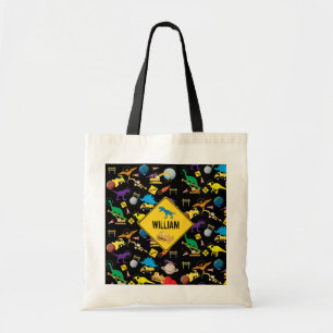Tote Bag Camions de construction Astronaut Dinosaures dans 